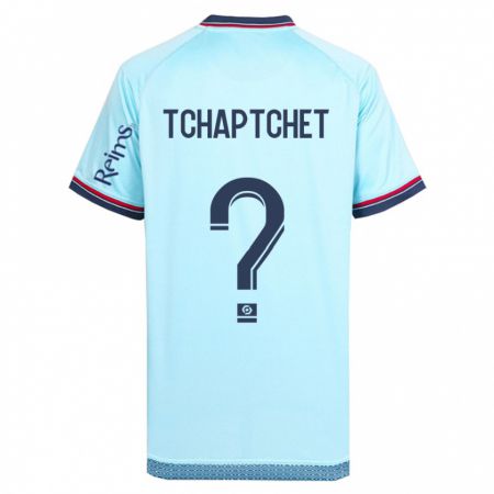 Kandiny Férfi Arthur Tchaptchet #0 Égszínkék Idegenbeli Jersey 2023/24 Mez Póló Ing