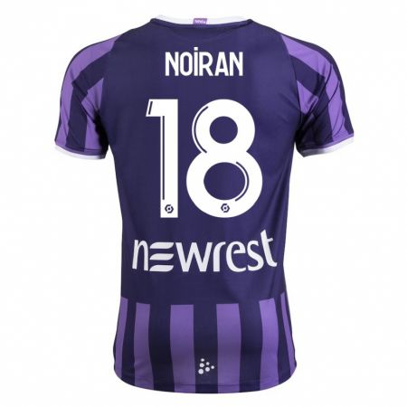 Kandiny Férfi Clara Noiran #18 Lila Idegenbeli Jersey 2023/24 Mez Póló Ing