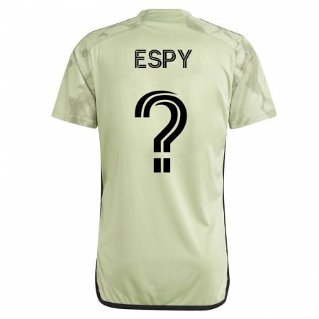 Kandiny Férfi Tyson Espy #0 Zöld Idegenbeli Jersey 2023/24 Mez Póló Ing