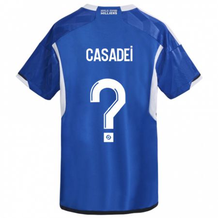 Kandiny Női Alexis Casadei #0 Kék Hazai Jersey 2023/24 Mez Póló Ing