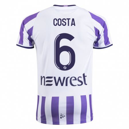 Kandiny Női Logan Costa #6 Fehér Hazai Jersey 2023/24 Mez Póló Ing