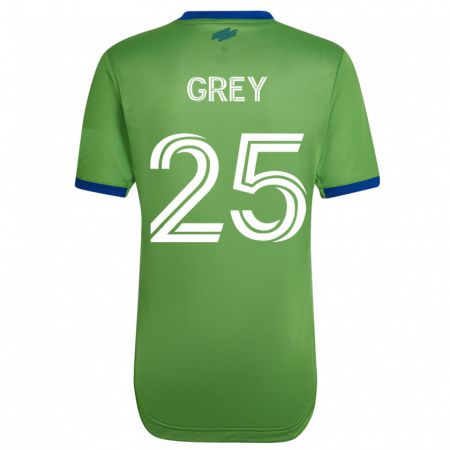 Kandiny Női Mireya Grey #25 Zöld Hazai Jersey 2023/24 Mez Póló Ing
