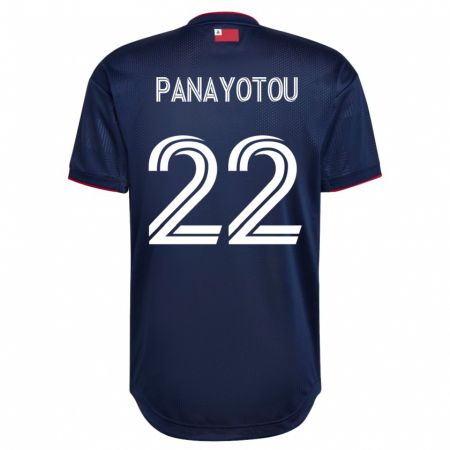 Kandiny Női Jack Panayotou #22 Haditengerészet Hazai Jersey 2023/24 Mez Póló Ing