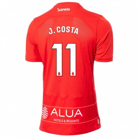 Kandiny Női Jaume Costa #11 Piros Hazai Jersey 2023/24 Mez Póló Ing