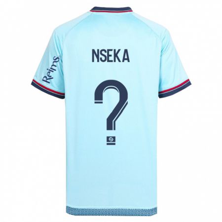 Kandiny Női Nelson Nseka #0 Égszínkék Idegenbeli Jersey 2023/24 Mez Póló Ing