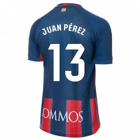 Kandiny Gyermek Juan Pérez #13 Haditengerészet Hazai Jersey 2023/24 Mez Póló Ing