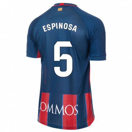 Kandiny Gyermek Diego Espinosa #5 Haditengerészet Hazai Jersey 2023/24 Mez Póló Ing