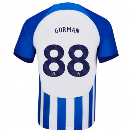 Kandiny Gyermek Ronnie Gorman #88 Kék Hazai Jersey 2023/24 Mez Póló Ing