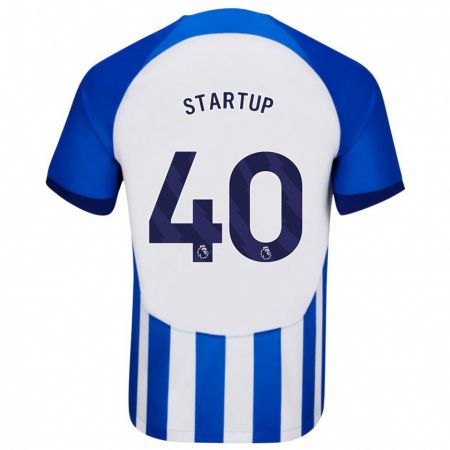 Kandiny Gyermek Katie Startup #40 Kék Hazai Jersey 2023/24 Mez Póló Ing