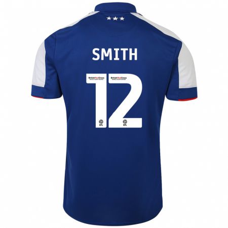 Kandiny Gyermek Olivia Smith #12 Kék Hazai Jersey 2023/24 Mez Póló Ing