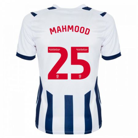 Kandiny Gyermek Mahmood #25 Fehér Hazai Jersey 2023/24 Mez Póló Ing