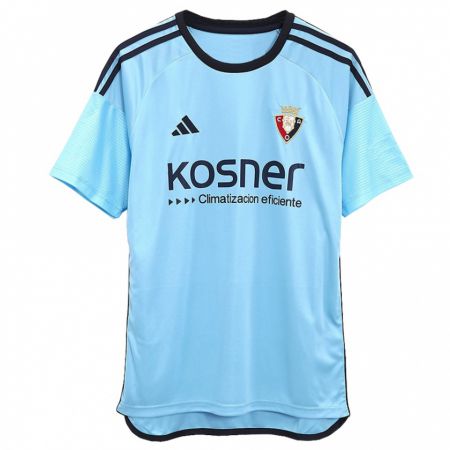 Kandiny Gyermek Iker González #0 Kék Idegenbeli Jersey 2023/24 Mez Póló Ing