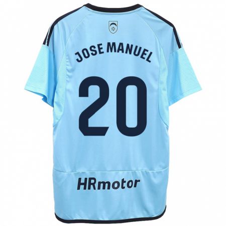 Kandiny Gyermek José Manuel Arnáiz #20 Kék Idegenbeli Jersey 2023/24 Mez Póló Ing