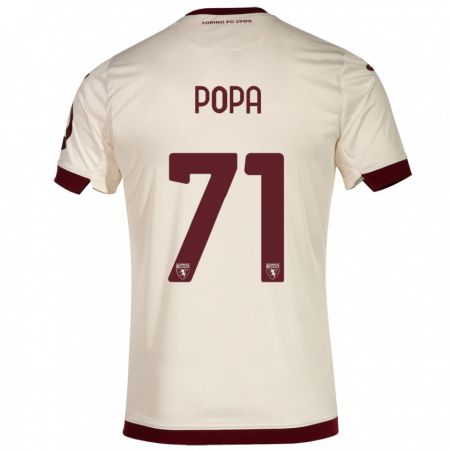 Kandiny Gyermek Mihai Popa #71 Pezsgő Idegenbeli Jersey 2023/24 Mez Póló Ing