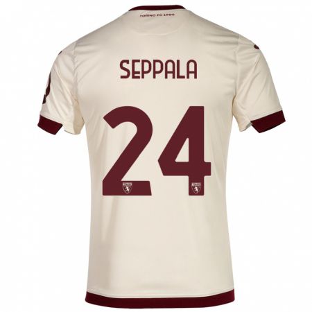 Kandiny Gyermek Rosa Lappi-Seppälä #24 Pezsgő Idegenbeli Jersey 2023/24 Mez Póló Ing