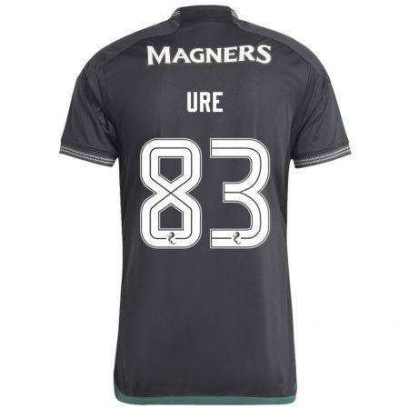 Kandiny Gyermek Kyle Ure #83 Fekete Idegenbeli Jersey 2023/24 Mez Póló Ing