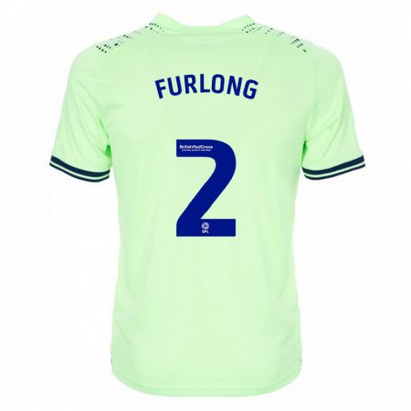 Kandiny Gyermek Darnell Furlong #2 Haditengerészet Idegenbeli Jersey 2023/24 Mez Póló Ing