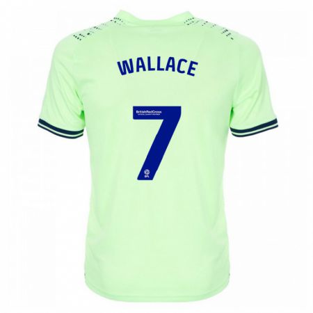 Kandiny Gyermek Jed Wallace #7 Haditengerészet Idegenbeli Jersey 2023/24 Mez Póló Ing