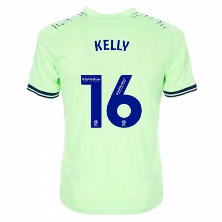 Kandiny Gyermek Martin Kelly #16 Haditengerészet Idegenbeli Jersey 2023/24 Mez Póló Ing