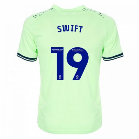 Kandiny Gyermek John Swift #19 Haditengerészet Idegenbeli Jersey 2023/24 Mez Póló Ing