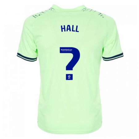 Kandiny Gyermek Reece Hall #0 Haditengerészet Idegenbeli Jersey 2023/24 Mez Póló Ing