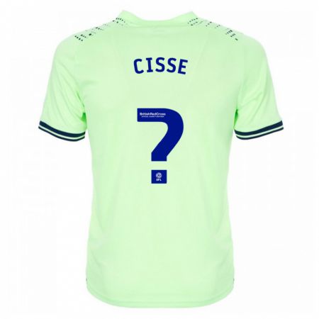 Kandiny Gyermek Ben Cisse #0 Haditengerészet Idegenbeli Jersey 2023/24 Mez Póló Ing