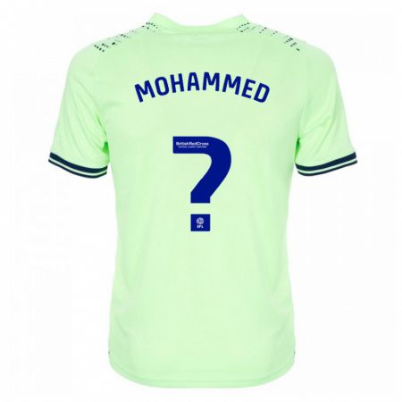 Kandiny Gyermek Jamal Mohammed #0 Haditengerészet Idegenbeli Jersey 2023/24 Mez Póló Ing