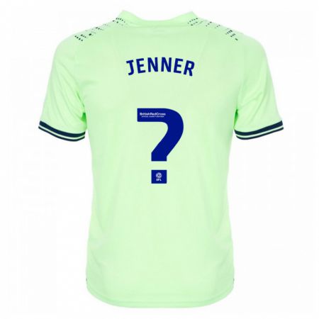 Kandiny Gyermek Max Jenner #0 Haditengerészet Idegenbeli Jersey 2023/24 Mez Póló Ing