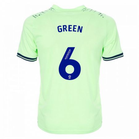 Kandiny Gyermek Isabel Green #6 Haditengerészet Idegenbeli Jersey 2023/24 Mez Póló Ing