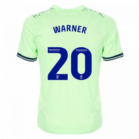 Kandiny Gyermek Phoebe Warner #20 Haditengerészet Idegenbeli Jersey 2023/24 Mez Póló Ing