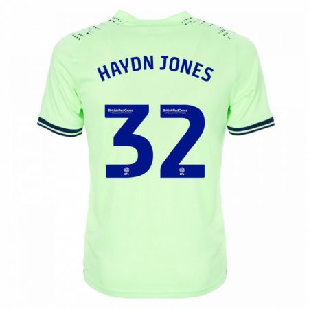 Kandiny Gyermek Mackenzie Haydn-Jones #32 Haditengerészet Idegenbeli Jersey 2023/24 Mez Póló Ing