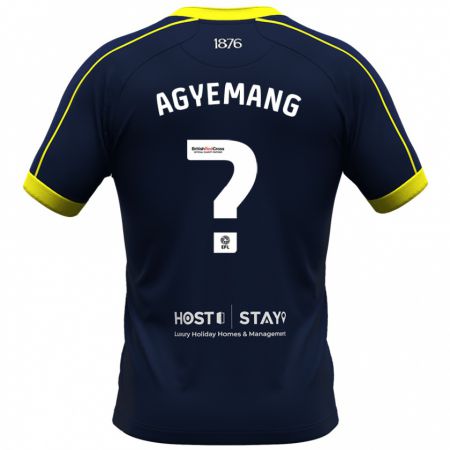 Kandiny Gyermek Terrell Agyemang #0 Haditengerészet Idegenbeli Jersey 2023/24 Mez Póló Ing