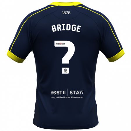 Kandiny Gyermek Aj Bridge #0 Haditengerészet Idegenbeli Jersey 2023/24 Mez Póló Ing