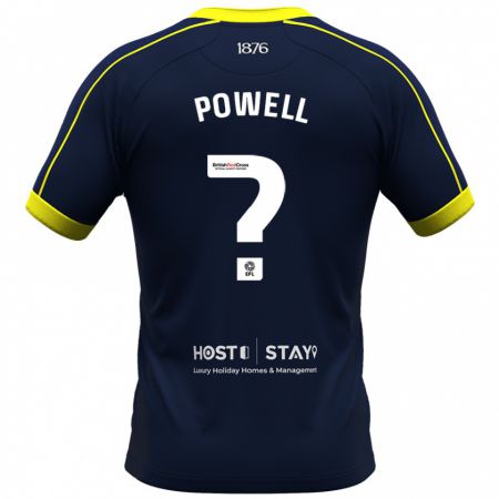 Kandiny Gyermek Rio Patterson-Powell #0 Haditengerészet Idegenbeli Jersey 2023/24 Mez Póló Ing