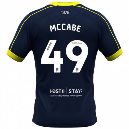 Kandiny Gyermek Law Mccabe #49 Haditengerészet Idegenbeli Jersey 2023/24 Mez Póló Ing