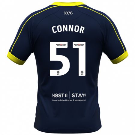 Kandiny Gyermek Shea Connor #51 Haditengerészet Idegenbeli Jersey 2023/24 Mez Póló Ing