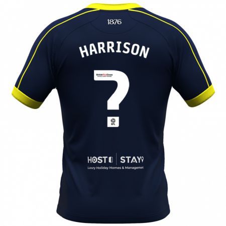 Kandiny Gyermek Lucas Harrison #0 Haditengerészet Idegenbeli Jersey 2023/24 Mez Póló Ing