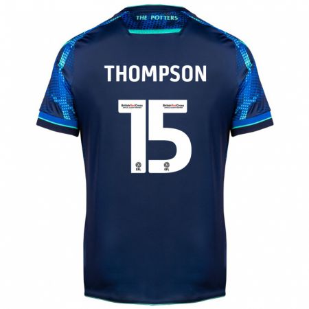 Kandiny Gyermek Jordan Thompson #15 Haditengerészet Idegenbeli Jersey 2023/24 Mez Póló Ing