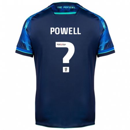 Kandiny Gyermek Owen Powell #0 Haditengerészet Idegenbeli Jersey 2023/24 Mez Póló Ing