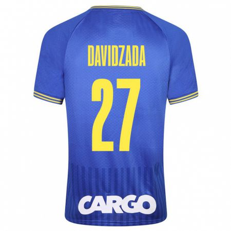 Kandiny Gyermek Ofir Davidzada #27 Kék Idegenbeli Jersey 2023/24 Mez Póló Ing