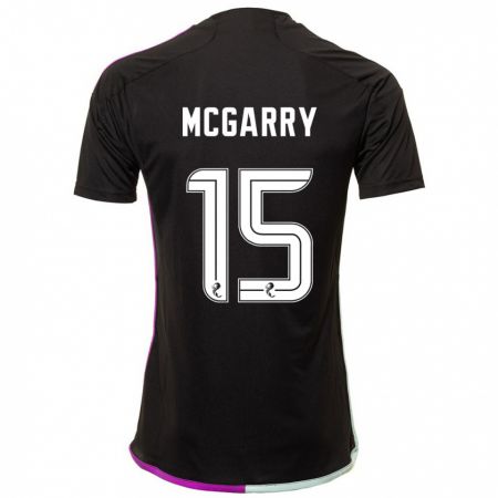 Kandiny Gyermek James Mcgarry #15 Fekete Idegenbeli Jersey 2023/24 Mez Póló Ing