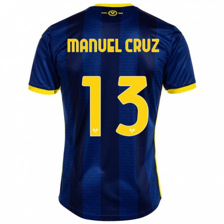 Kandiny Férfi Juan Manuel Cruz #13 Haditengerészet Hazai Jersey 2023/24 Mez Póló Ing