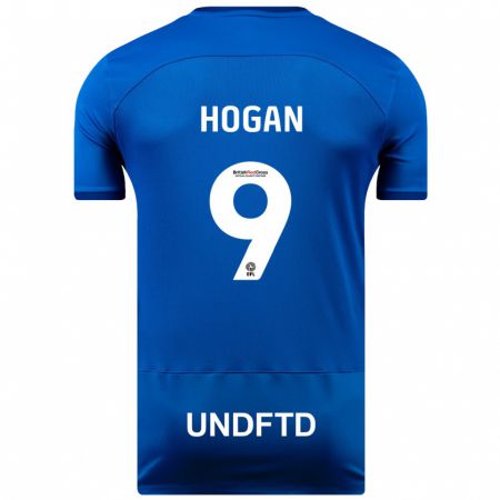 Kandiny Férfi Scott Hogan #9 Kék Hazai Jersey 2023/24 Mez Póló Ing