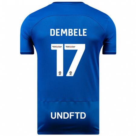 Kandiny Férfi Siriki Dembélé #17 Kék Hazai Jersey 2023/24 Mez Póló Ing