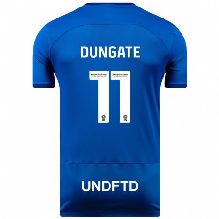 Kandiny Férfi Katie Dungate #11 Kék Hazai Jersey 2023/24 Mez Póló Ing