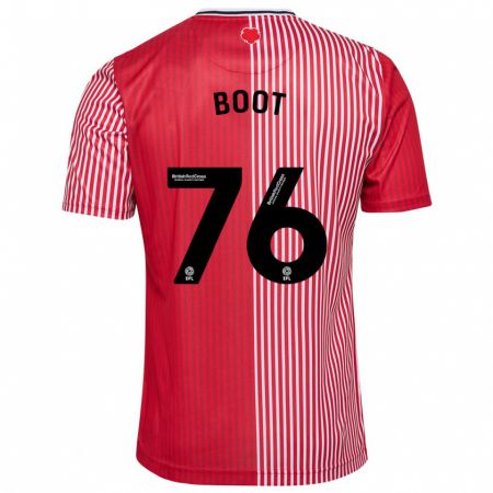 Kandiny Férfi Nathanael Boot #76 Piros Hazai Jersey 2023/24 Mez Póló Ing