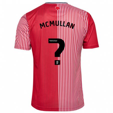 Kandiny Férfi Korban Mcmullan #0 Piros Hazai Jersey 2023/24 Mez Póló Ing