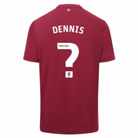 Kandiny Férfi Jake Dennis #0 Piros Idegenbeli Jersey 2023/24 Mez Póló Ing