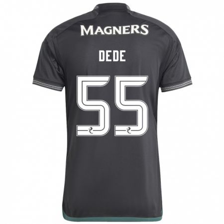 Kandiny Férfi Josh Dede #55 Fekete Idegenbeli Jersey 2023/24 Mez Póló Ing