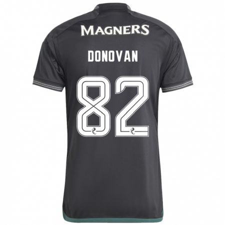 Kandiny Férfi Colby Donovan #82 Fekete Idegenbeli Jersey 2023/24 Mez Póló Ing